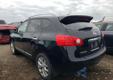 2011 Nissan Rogue S из США, поврежденный, VIN JN8AS5MV1BW309563